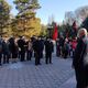 Фото uzsushi.com. В Бишкеке возле памятника Ленину прошел митинг