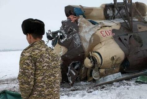 Падение военного вертолета. В&nbsp;Генштабе назвали предварительную причину&nbsp;ЧП 